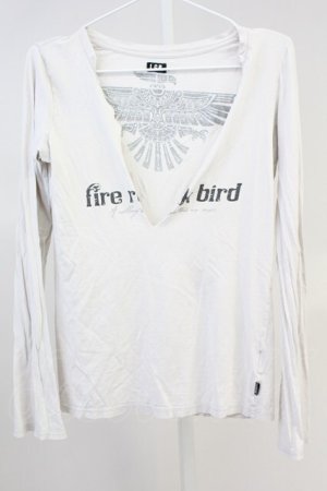 画像: LGB / FIRE ROCK BIRD/LSV カットソー 0（レディース） ライトグレー T-25-06-19-024-LG-to-YM-ZT190
