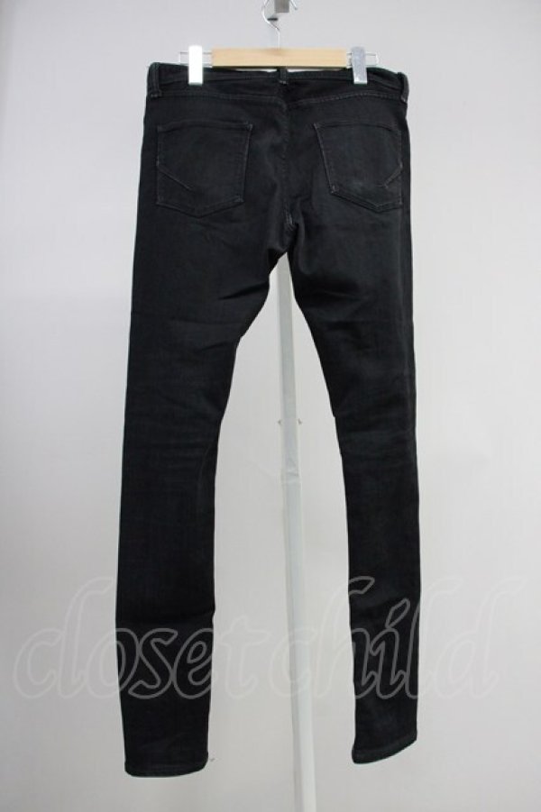 画像2: GOSTAR DE FUGA / 撥水加工スーパースキニーデニムパンツ 44 ブラック T-25-06-27-021-GO-pa-YM-ZT140 (2)
