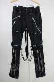 画像1: CIVARIZE / NOVESSELボンテージスキニー 46 ブラック T-25-06-27-027-CI-pa-YM-ZT140 (1)