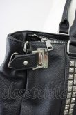 画像3: CIVARIZE / スタッズベルトトートバッグ  ブラック T-25-06-27-029-CI-ba-YM-ZT344 (3)