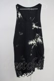画像1: CIVARIZE / Hurt クラッシュ加工フェイクレイヤードタンクトップ 46 ブラック T-25-06-28-001-CI-to-YM-ZT (1)