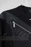 画像3: CavariA / 立体デザインBIG Tシャツ 44 ブラック T-25-06-28-002-Ca-ts-YM-ZT (3)