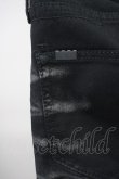 画像7: CIVARIZE / Omen箔加工タイトカラースキニーパンツ 46 ブラックｘシルバー T-25-06-28-019-CI-pa-YM-ZT (7)