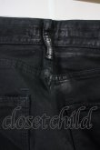 画像8: CIVARIZE / Omen箔加工タイトカラースキニーパンツ 46 ブラックｘシルバー T-25-06-28-019-CI-pa-YM-ZT (8)