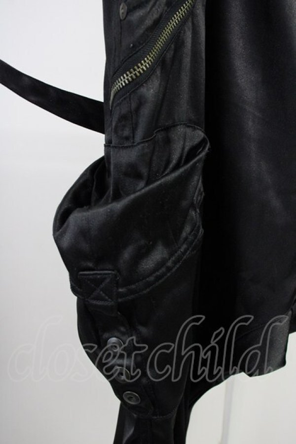 CIVARIZE サテンサルエルパンツ ブラック 44サイズ
