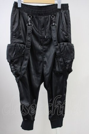 画像: CIVARIZE / Asteroidサテンサルエルパンツ 44 ブラック T-25-06-28-023-CI-pa-YM-ZT