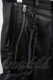 画像3: CIVARIZE / サスペンダージップサテンサルエルカーゴパンツ 44 ブラック T-25-06-28-024-CI-pa-YM-ZT (3)