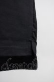 画像4: CavariA / スタッズ襟BIG Tシャツ 46 ブラック T-25-06-28-003-Ca-ts-YM-ZT (4)