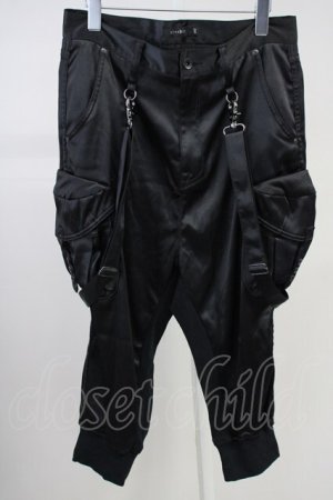 画像: CIVARIZE / Comet　サスペンダーカーゴパンツ 46 ブラック T-25-06-28-026-CI-pa-YM-ZT