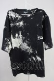 画像1: CavariA / ブリーチZIP BIG Tシャツ 44 ブラック T-25-06-28-004-Ca-ts-YM-ZT (1)