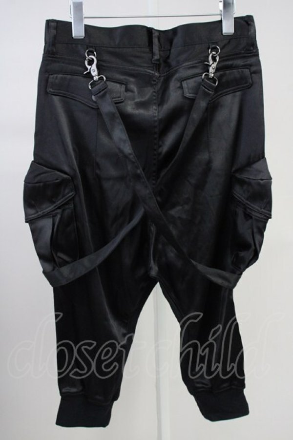 画像2: CIVARIZE / Comet　サスペンダーカーゴパンツ 46 ブラック T-25-06-28-026-CI-pa-YM-ZT (2)