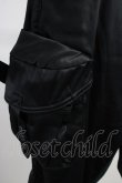 画像4: CIVARIZE / Comet　サスペンダーカーゴパンツ 46 ブラック T-25-06-28-026-CI-pa-YM-ZT (4)