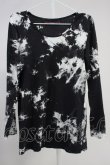 画像1: SEANA / ブリーチカットソー L ブラック T-25-06-28-007-SE-to-YM-ZT (1)