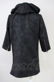 画像2: CIVARIZE / Damn 5分袖コーティングパーカー 44 ブラック T-25-06-28-011-CI-to-YM-ZT (2)