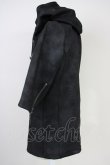 画像3: CIVARIZE / Damn 5分袖コーティングパーカー 44 ブラック T-25-06-28-011-CI-to-YM-ZT (3)