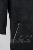 画像7: CIVARIZE / Damn 5分袖コーティングパーカー 44 ブラック T-25-06-28-011-CI-to-YM-ZT (7)