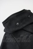 画像8: CIVARIZE / Damn 5分袖コーティングパーカー 44 ブラック T-25-06-28-011-CI-to-YM-ZT (8)