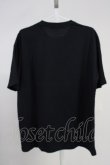 画像2: CavariA / 立体デザインBIG Tシャツ 44 ブラック T-25-06-28-002-Ca-ts-YM-ZT (2)