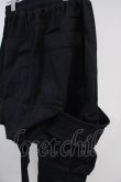 画像7: A.F ARTEFACT / Denim Coating Cargo Sarouel Skinnyパンツ 2 ブラック T-25-06-28-015-A.-pa-YM-ZT (7)