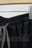 画像9: A.F ARTEFACT / Denim Coating Cargo Sarouel Skinnyパンツ 2 ブラック T-25-06-28-015-A.-pa-YM-ZT (9)