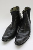 画像1: 5351pour les Hommes / サイドZIPブーツ 42 ブラック T-25-07-08-032-53-sho-YM-ZT-S006 (1)