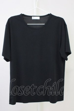 画像: Zero by TORNADO MART / ポリエステルスムースボックス Tシャツ M ブラック T-25-07-08-007-Ze-ts-YM-ZT172
