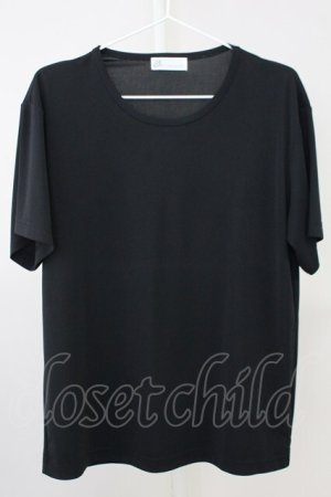 画像: Zero by TORNADO MART / ポリエステルスムースボックス Tシャツ M ブラック T-25-07-08-008-Ze-ts-YM-ZT172