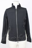 画像1: 5351pour les Hommes / knit blouson シングルライダースジャケット 44 ブラック T-25-07-08-018-53-ja-YM-ZT153 (1)