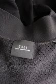 画像9: 5351pour les Hommes / knit blouson シングルライダースジャケット 44 ブラック T-25-07-08-018-53-ja-YM-ZT153 (9)