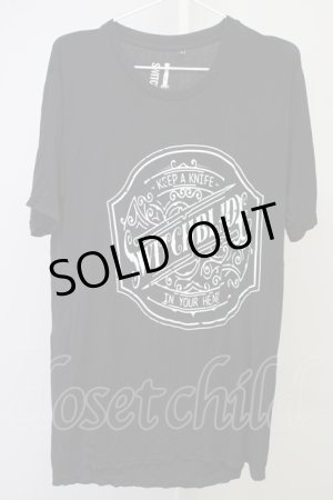 画像: SWITCHBLADE / EMBLEM　Tシャツ M ブラック T-25-07-17-014-SW-ts-YM-ZT256