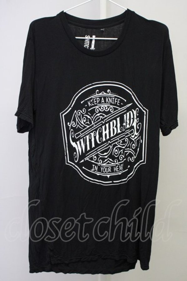 Novelbright サウンズTシャツ ブラック ホワイト Mサイズ SWITCHBLADE / EMBLEM Tシャツ M ブラック T-25-07-17-014-SW-ts