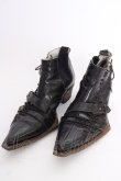 Hiromu Takahara / レースアップレザーシューズ 約27cm ブラック