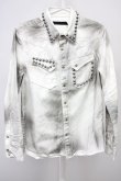 画像1: FUGA / （渋谷店限定）LIMITED DENIM SHIRT デニムシャツ 44 ホワイト T-25-07-25-016-FU-sh-YM-ZT (1)