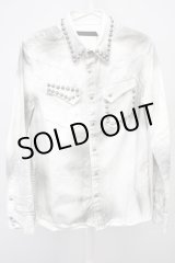画像: FUGA / （渋谷店限定）LIMITED DENIM SHIRT デニムシャツ 44 ホワイト T-25-07-25-016-FU-sh-YM-ZT