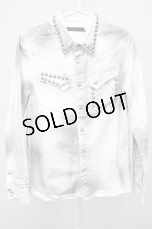 画像: FUGA / （渋谷店限定）LIMITED DENIM SHIRT デニムシャツ 44 ホワイト T-25-07-25-016-FU-sh-YM-ZT