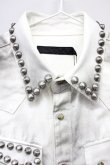 画像3: FUGA / （渋谷店限定）LIMITED DENIM SHIRT デニムシャツ 44 ホワイト T-25-07-25-016-FU-sh-YM-ZT (3)