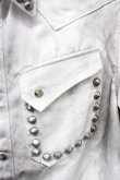 画像4: FUGA / （渋谷店限定）LIMITED DENIM SHIRT デニムシャツ 44 ホワイト T-25-07-25-016-FU-sh-YM-ZT (4)