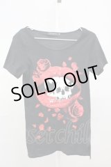 画像: CIVARIZE / リップロングTシャツ 44 ブラック T-25-07-25-003-CI-ts-YM-ZT
