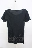 画像2: CIVARIZE / リップロングTシャツ 44 ブラック T-25-07-25-003-CI-ts-YM-ZT (2)