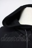 画像4: KMRii / Pocket Leather Piping Hoodie　パーカー 1 ブラック T-25-07-25-023-KM-to-YM-ZT (4)