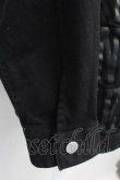 画像7: SWITCHBLADE / GRAPHIC PRINT DENIM ジャケット S ブラック T-25-07-25-026-SW-ja-YM-ZT (7)