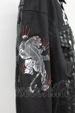 画像8: SWITCHBLADE / GRAPHIC PRINT DENIM ジャケット S ブラック T-25-07-25-026-SW-ja-YM-ZT (8)