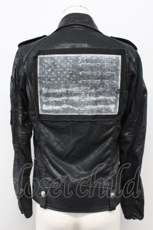画像2: SWITCHBLADE / COATING RIDERS ジャケット S ブラック T-25-07-25-027-SW-ja-YM-ZT (2)