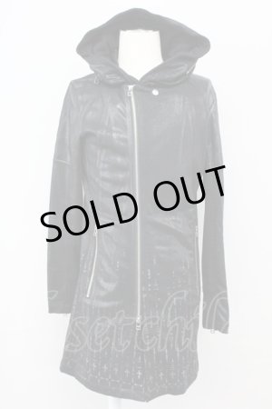 画像: SWITCHBLADE / COATING HOOD ZIP PARKA　パーカー M ブラック T-25-07-25-028-SW-to-YM-ZT