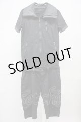 画像: CIVARIZE / レザーハイネックコーティングハーフジャンプスーツ 44 ブラック T-25-07-25-030-CI-ja-YM-ZT