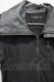 画像3: CIVARIZE / レザーハイネックコーティングハーフジャンプスーツ 44 ブラック T-25-07-25-030-CI-ja-YM-ZT (3)