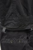 画像9: CIVARIZE / レザーハイネックコーティングハーフジャンプスーツ 44 ブラック T-25-07-25-030-CI-ja-YM-ZT (9)