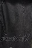 画像12: CIVARIZE / レザーハイネックコーティングハーフジャンプスーツ 44 ブラック T-25-07-25-030-CI-ja-YM-ZT (12)