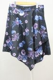 画像1: CIVARIZE / 変形ラップスカート F ブラックｘブルー T-25-07-25-032-CI-pa-YM-ZT (1)