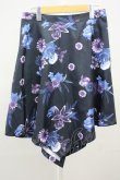 画像2: CIVARIZE / 変形ラップスカート F ブラックｘブルー T-25-07-25-032-CI-pa-YM-ZT (2)